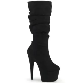 ADORE-1061 Black Calf High Boots