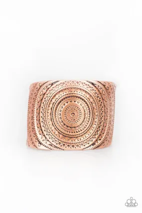 Bare Your SOL Copper Cuff Bracelet - Paparazzi Accessories