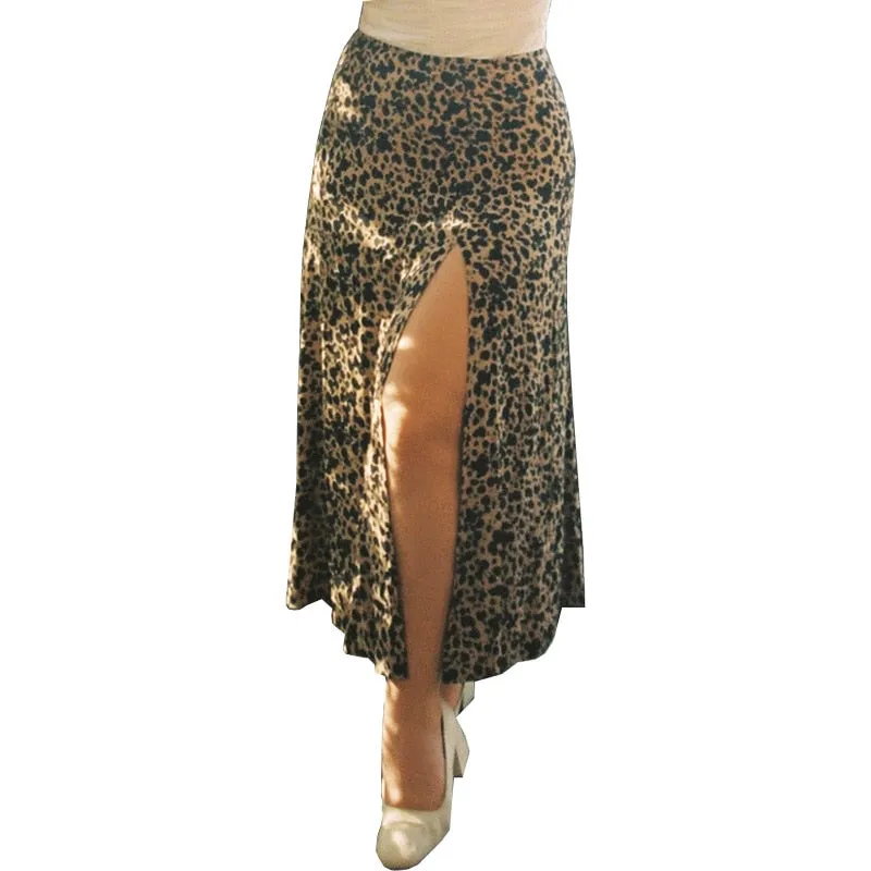 Beach Maxi Skirt with High Waist Skirt