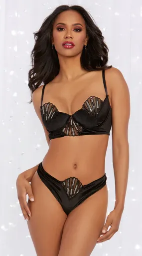 Bling It On Bra Set