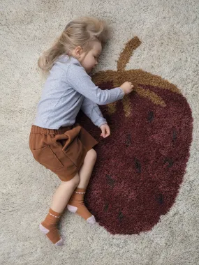 Ferm Living Fruiticana Tufted Strawberry Rug