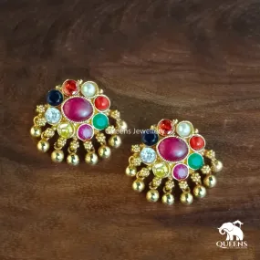 GANGA NAVARATHNA EARRINGS