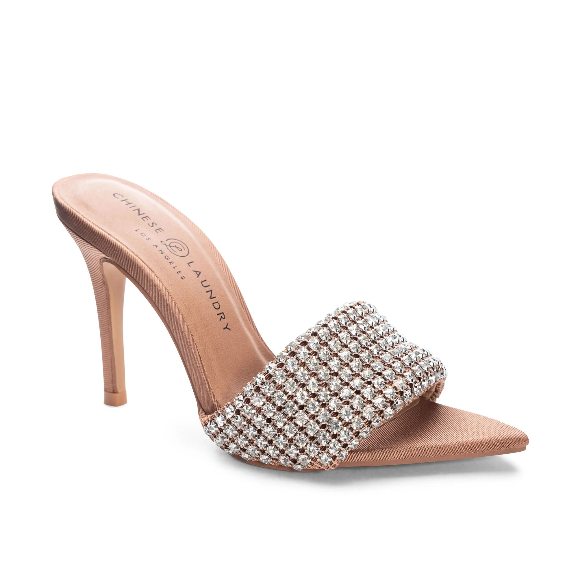 Jeepers Rhinestone Heels