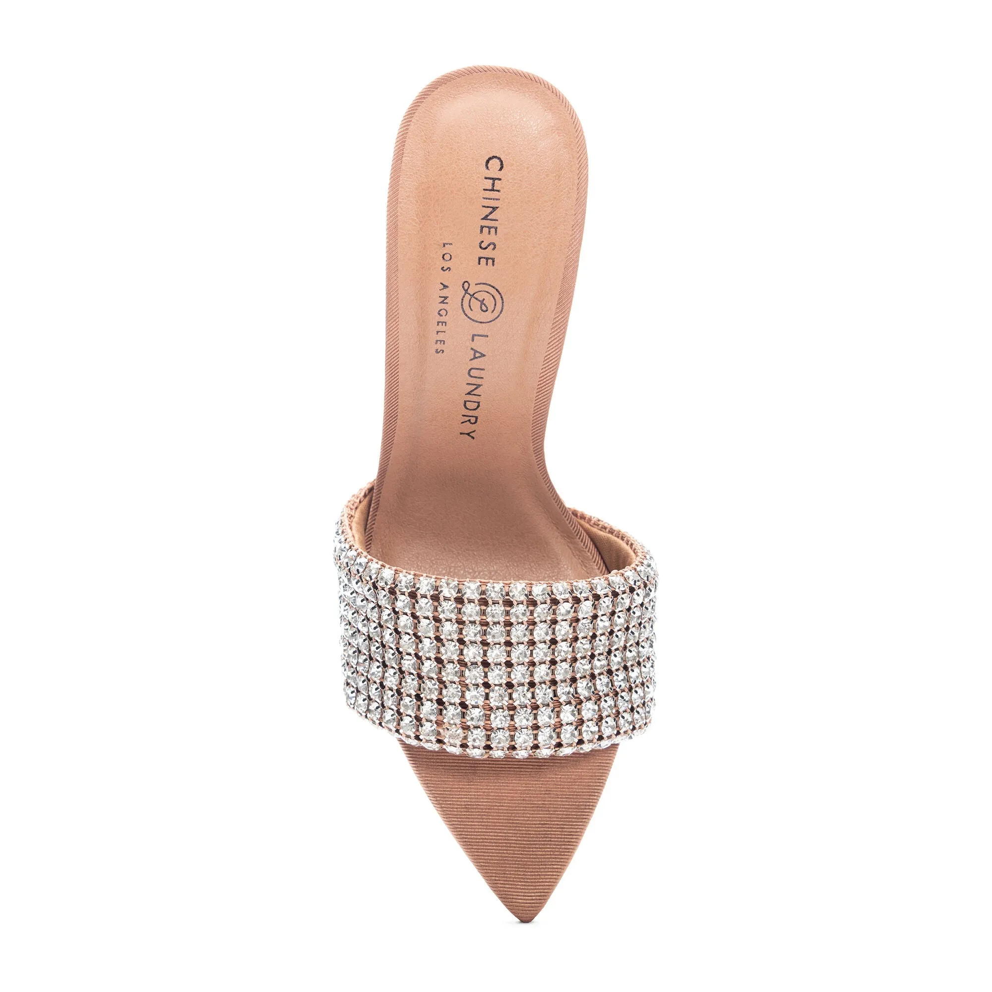 Jeepers Rhinestone Heels