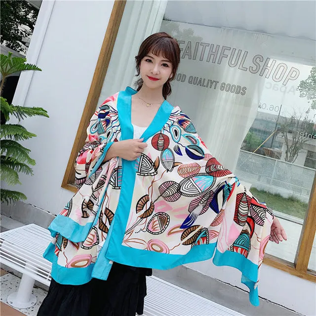 NEW Beach Cover-Ups Wrap Scarf Women Large Beach Dress Bikini Swimsuit Swimwear Clothing Women